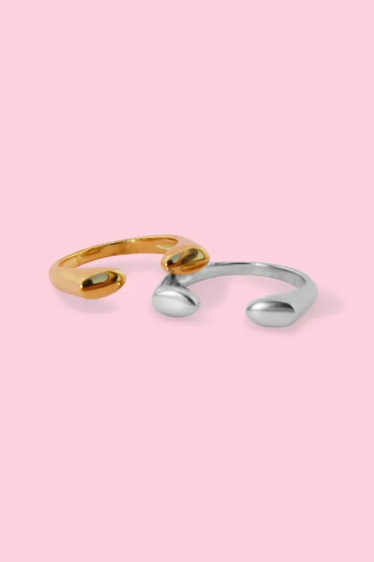 Ariel Open Band Stacking Ring sold by Mulberry and Grand