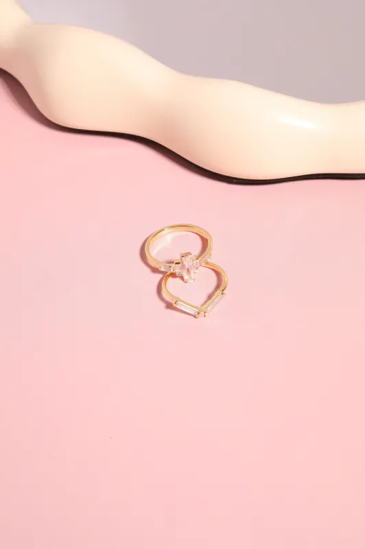 Rosalie Boxed Stacking Ring Set sold by Mulberry and Grand