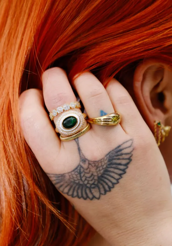 Flowers for You Sterling Silver Ring sold by Mulberry and Grand