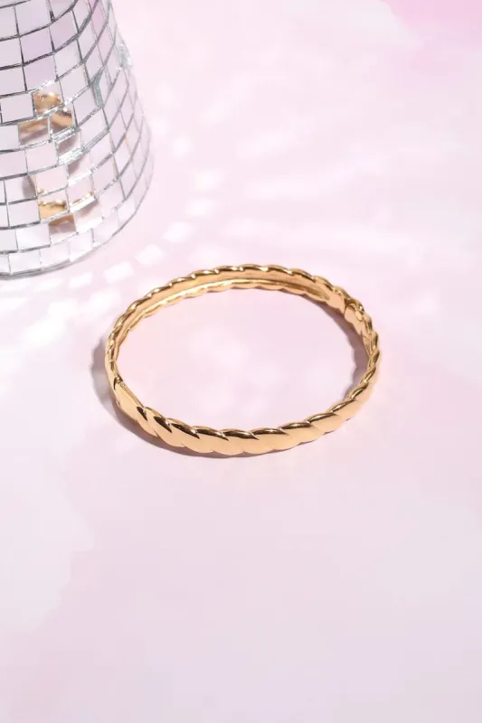 Twisted Bangle Bracelet sold by Mulberry and Grand