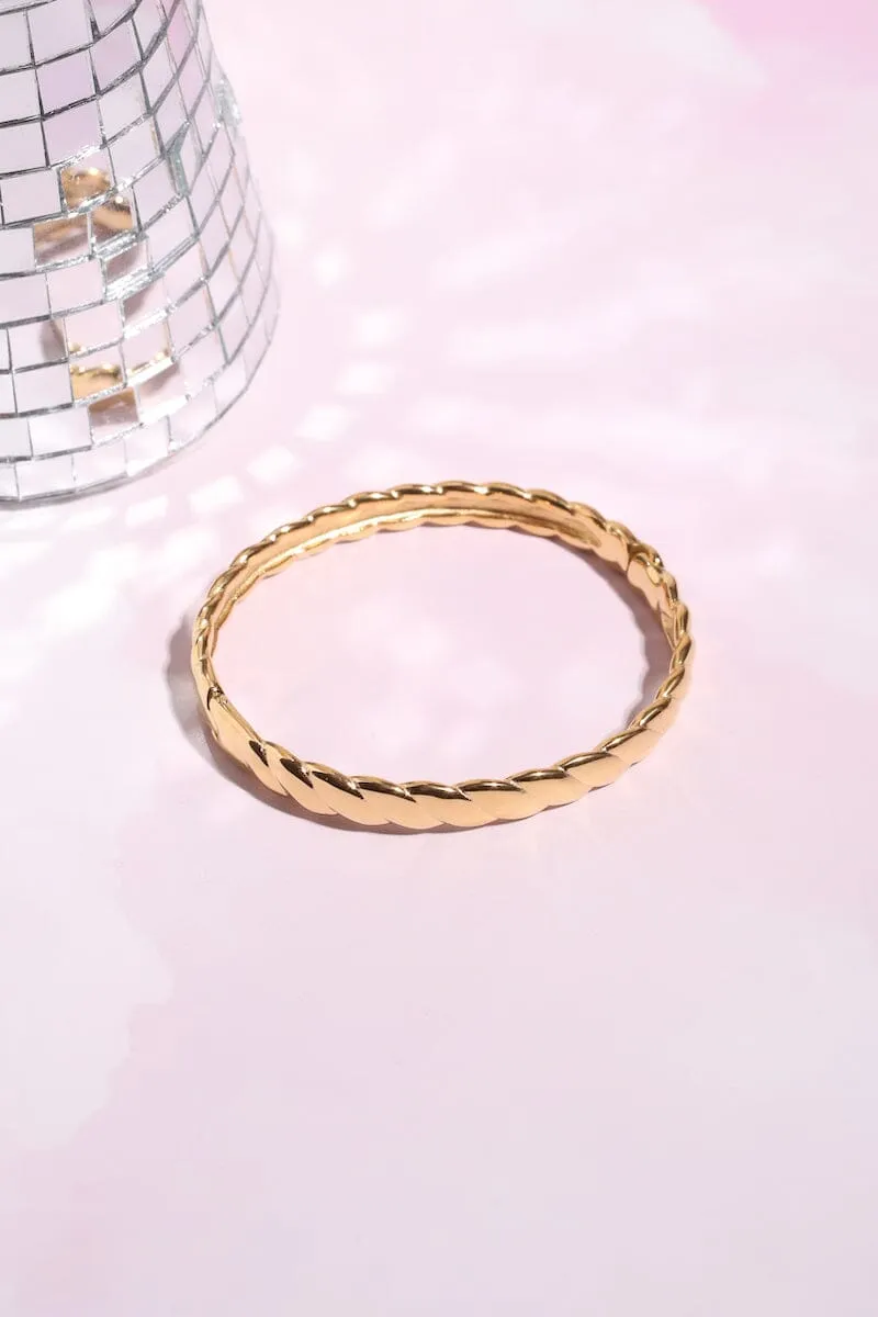 Twisted Bangle Bracelet sold by Mulberry and Grand