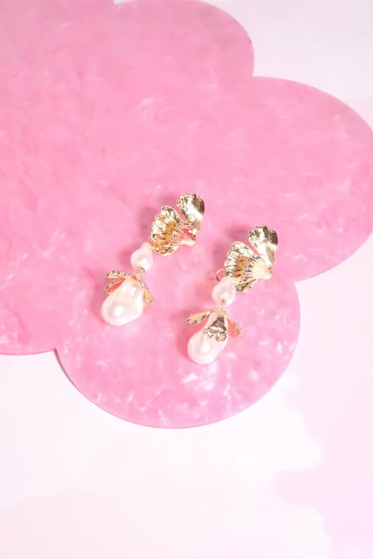 Ember Drop Dangle Earrings made by Mulberry and Grand