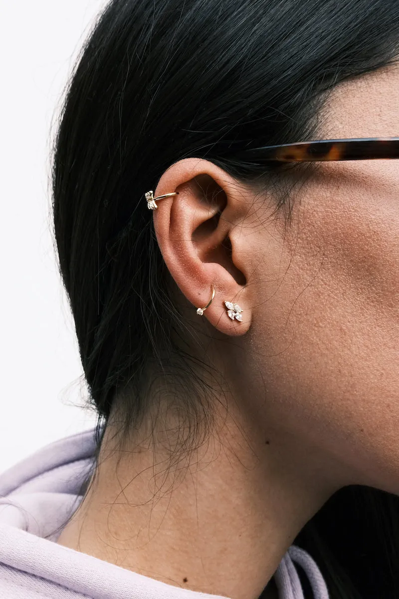 Crystal Cluster Sterling Silver Earring Set sold by Mulberry and Grand product image thumbnail 2