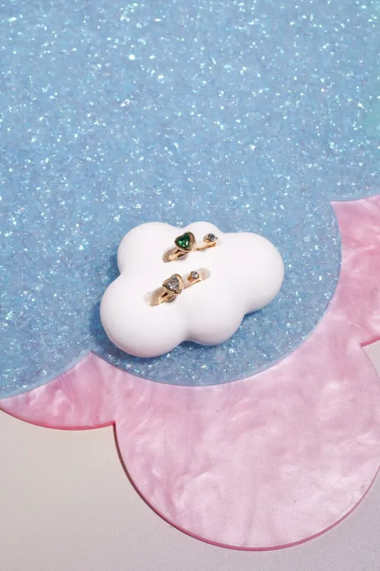 Hearts Desire Midi Ring in Gold sold by Mulberry and Grand