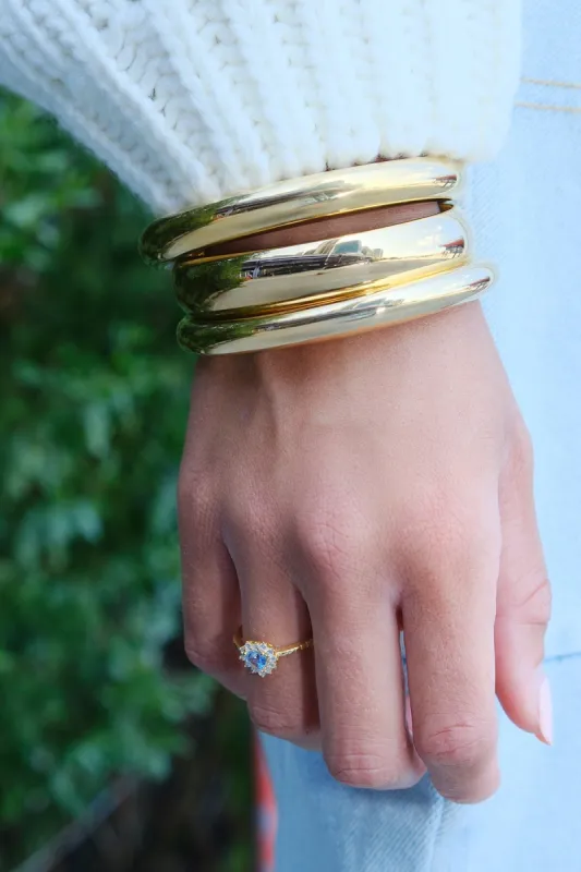 James Bangle Cuff Bracelet sold by Mulberry and Grand