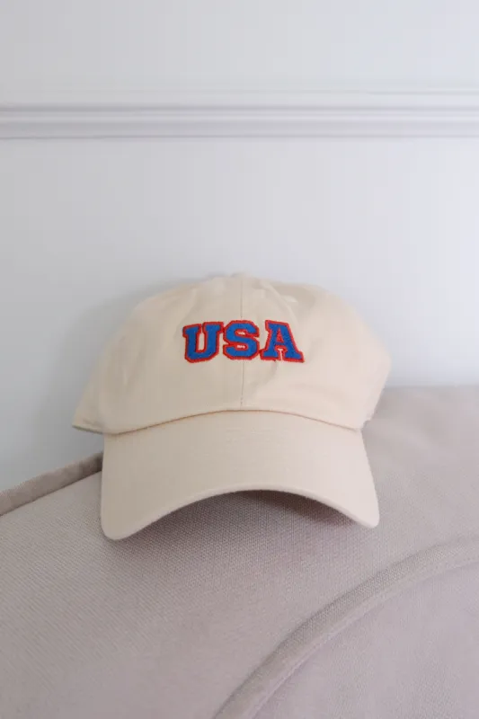 USA Embroidered Dad Hat sold by Mulberry and Grand