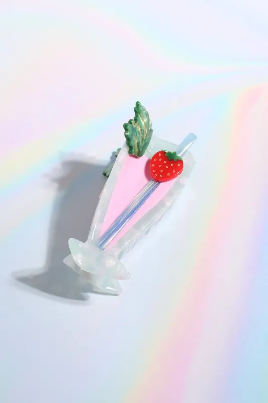 Strawberry Daiquiri Claw Clip sold by Mulberry and Grand