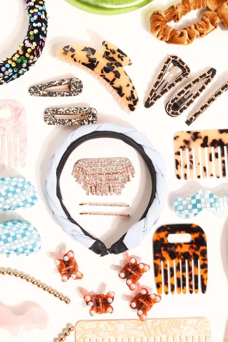 Chain Link Hair Clip Set sold by Mulberry and Grand product image thumbnail 3