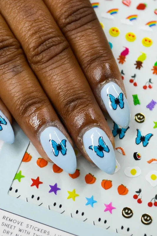Sunny Side Up Nail Art Stickers sold by Mulberry and Grand