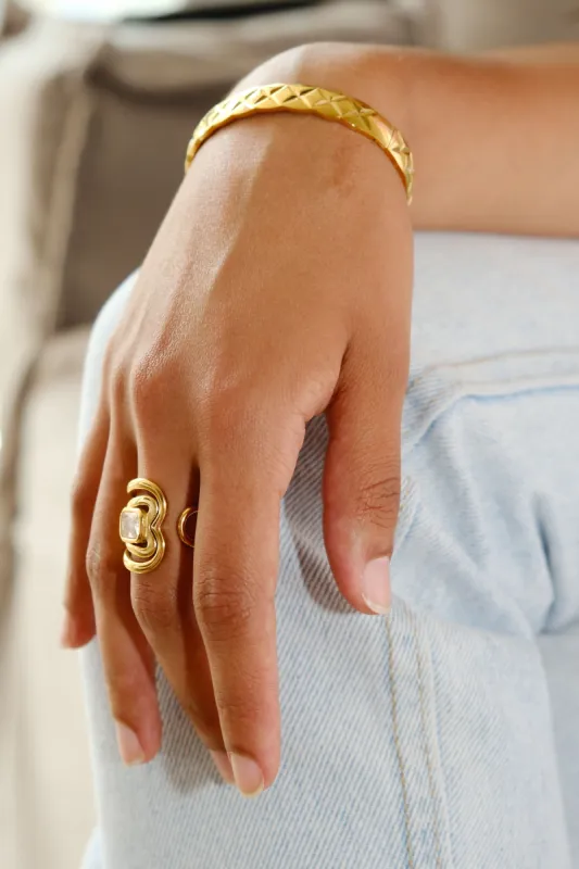Twisted Stacking Ring sold by Mulberry and Grand