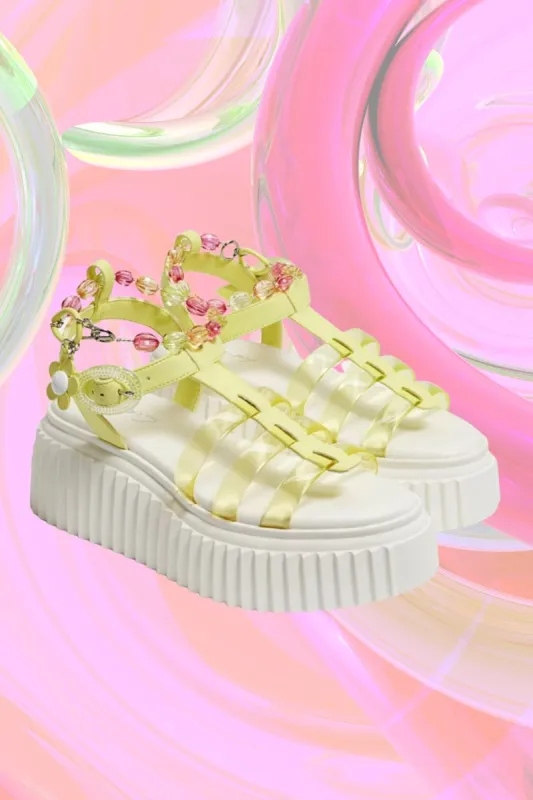 Ester Platform Sandal sold by Mulberry and Grand