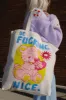 Be F*ing Nice Canvas Tote Bag sold by Mulberry and Grand