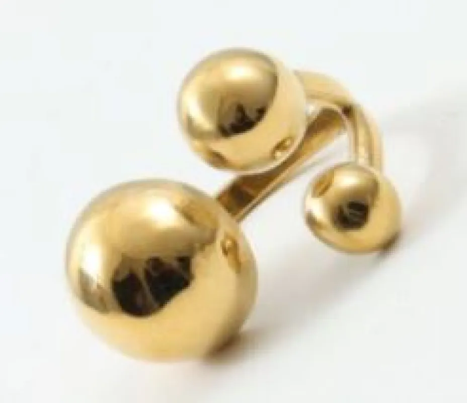 Raelynn Open Bauble Stacking Ring sold by Mulberry and Grand