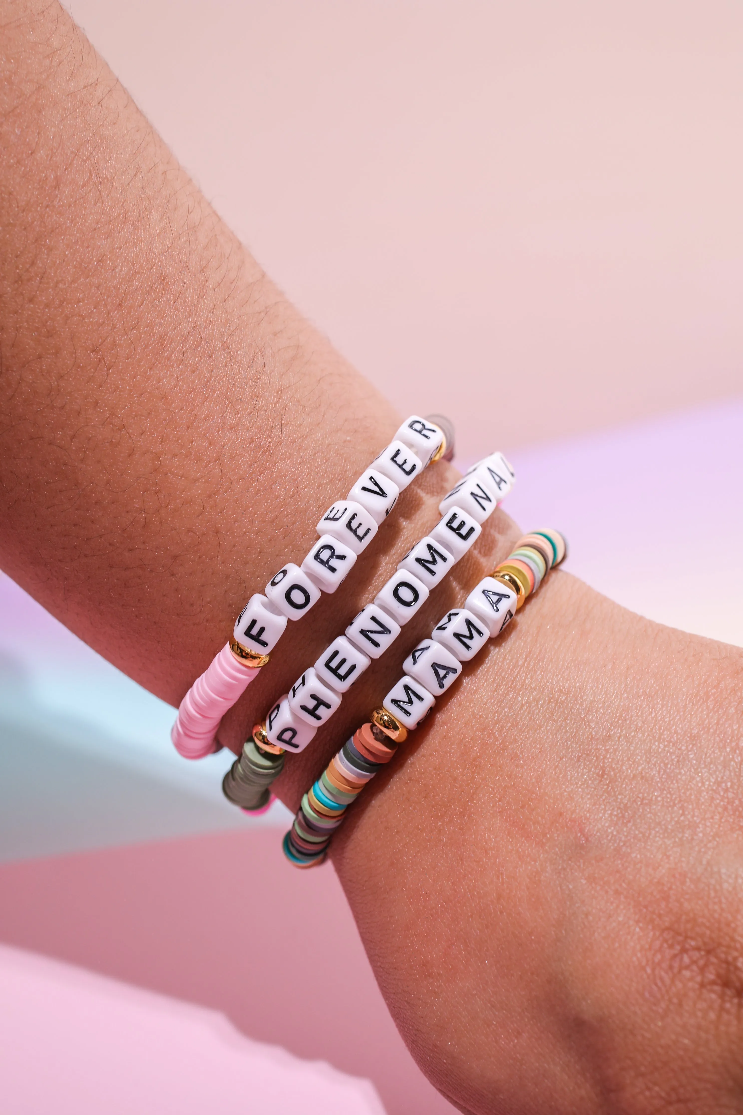 Forever Inspirational Beaded Bracelet sold by Mulberry and Grand