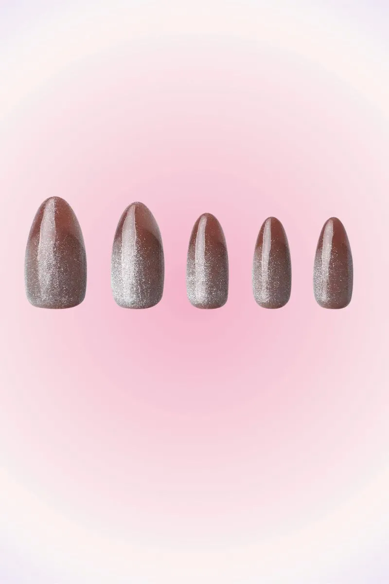 Paintlab Rose Gold Press On Nails sold by Mulberry and Grand