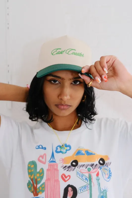 East Coaster Embroidered Dad Hat sold by Mulberry and Grand