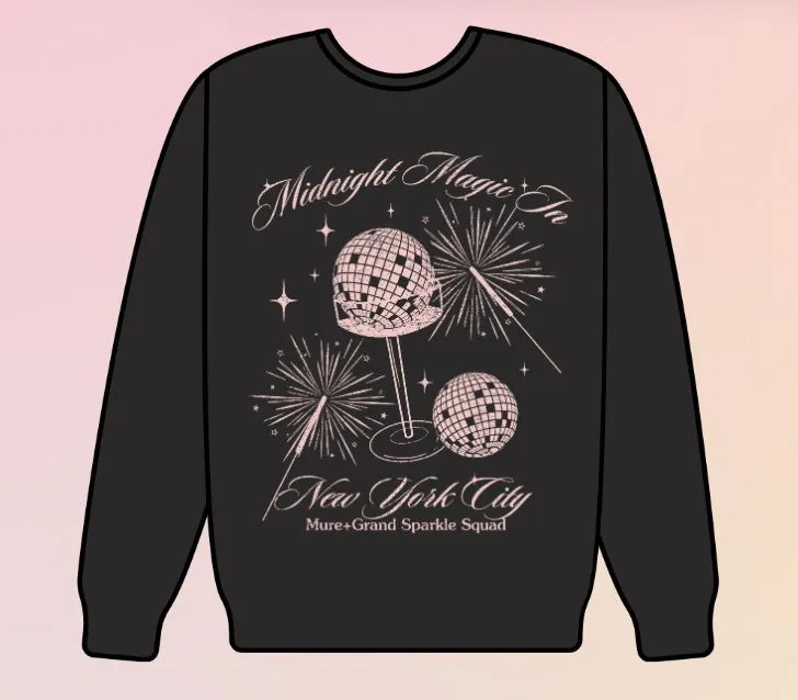 Midnight Magic Graphic Sweatshirt sold by Mulberry and Grand