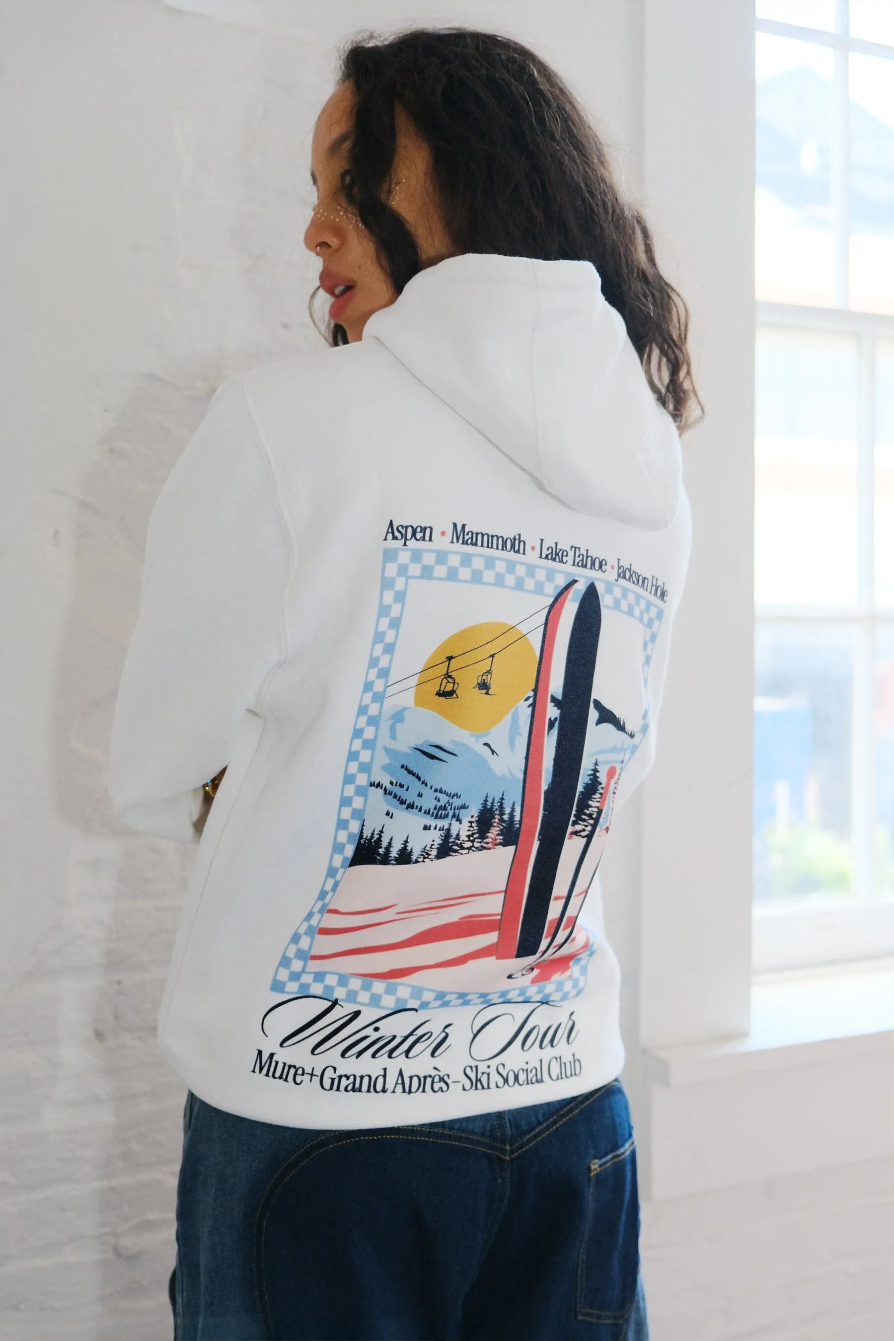 Winter Tour Graphic Hoodie sold by Mulberry and Grand