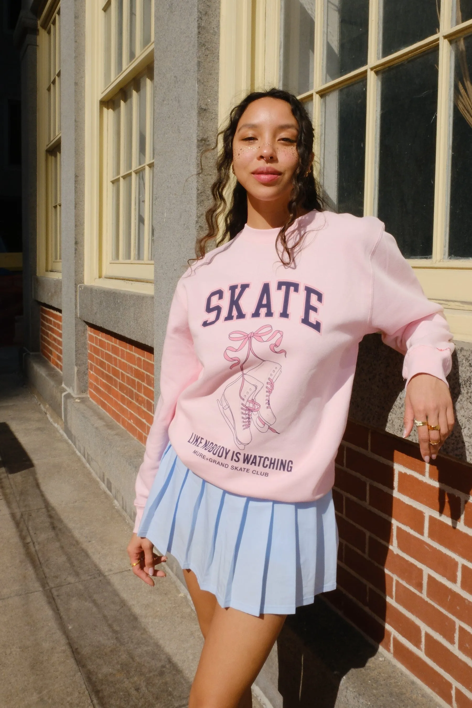 Skate Graphic Sweatshirt sold by Mulberry and Grand product image thumbnail 4