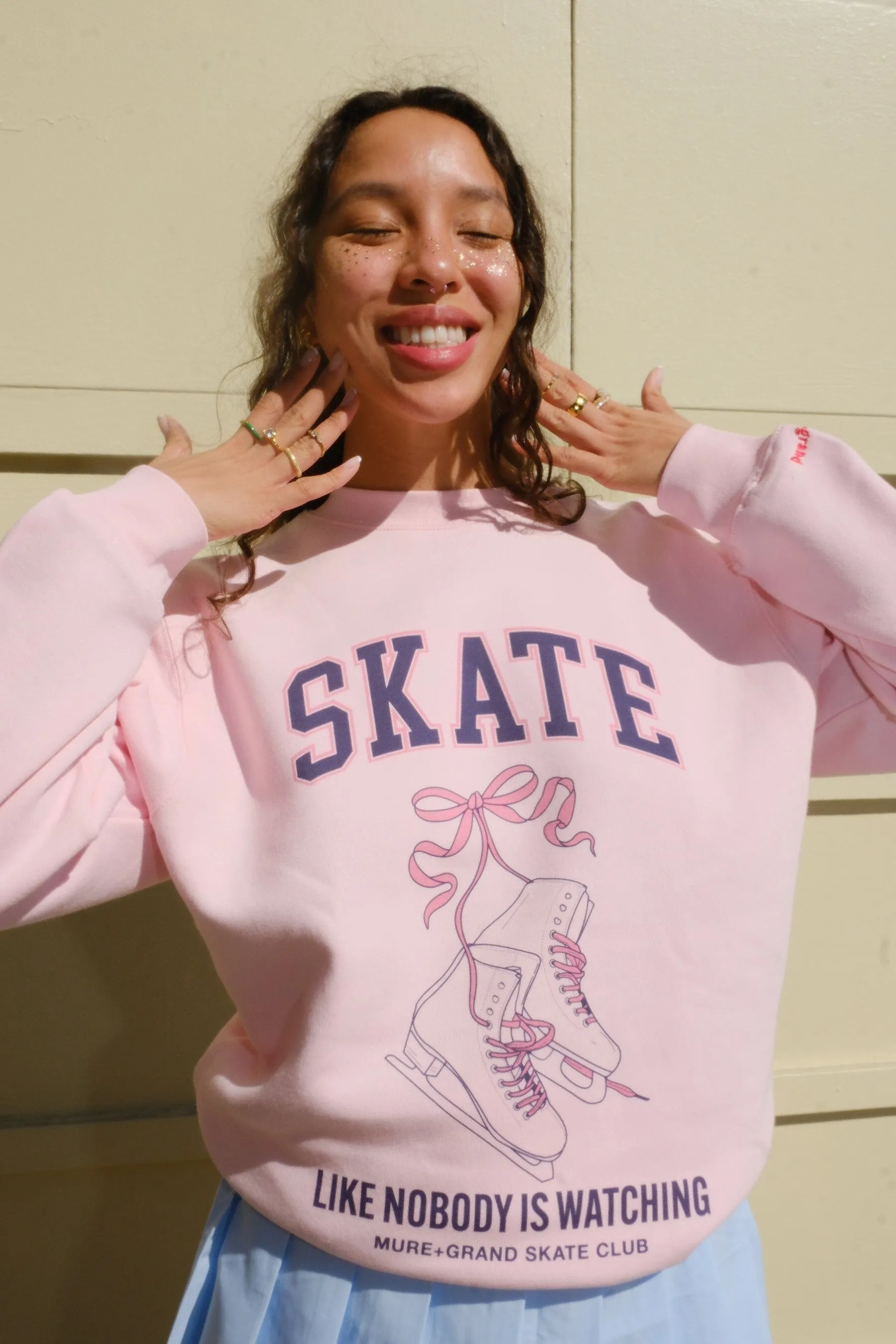 Skate Graphic Sweatshirt sold by Mulberry and Grand