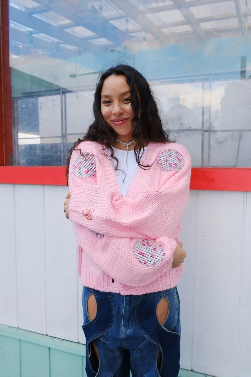 It's A Disco Life Puff Cardigan sold by Mulberry and Grand product image thumbnail 5