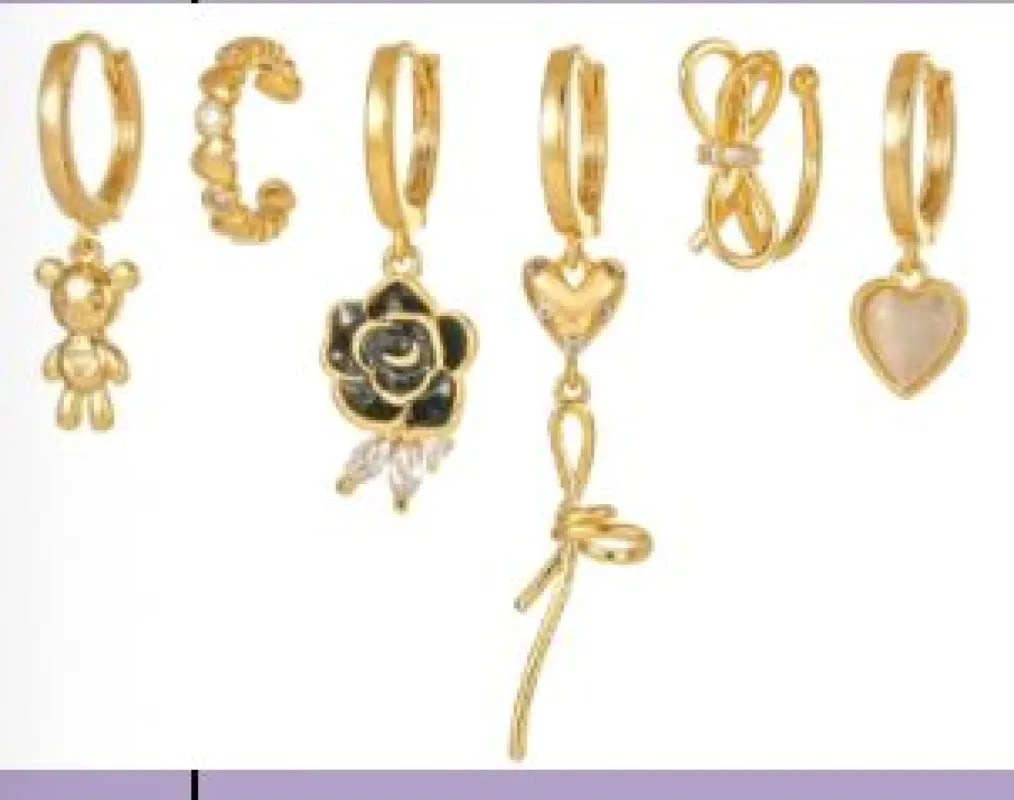 Very Cutesy Earring Set sold by Mulberry and Grand