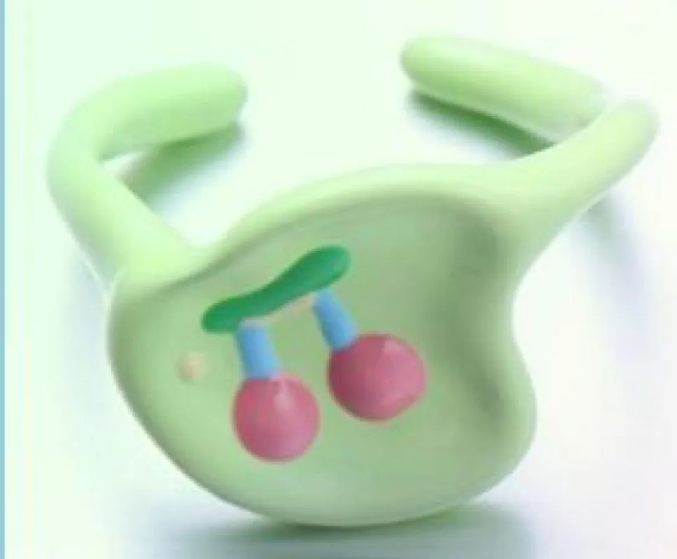 Cherry On Top Painted Stacking Ring sold by Mulberry and Grand