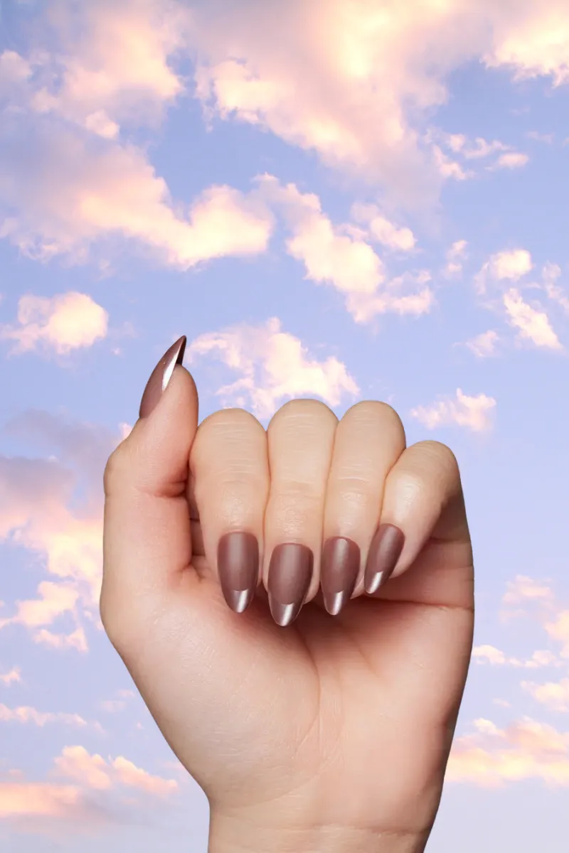 Terra Dark Brown Press-On Nails sold by Mulberry and Grand product image thumbnail 2