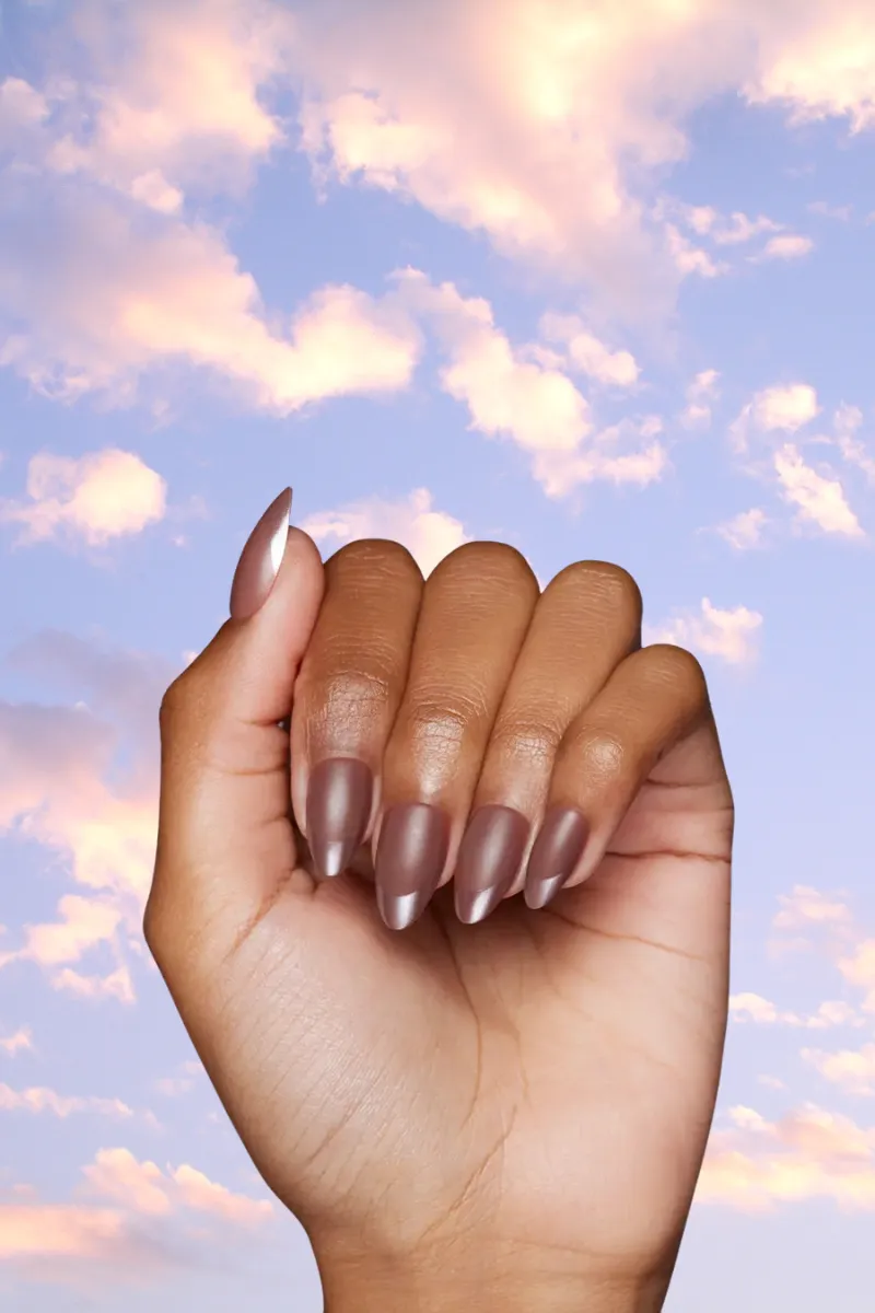 Terra Dark Brown Press-On Nails sold by Mulberry and Grand product image thumbnail 4