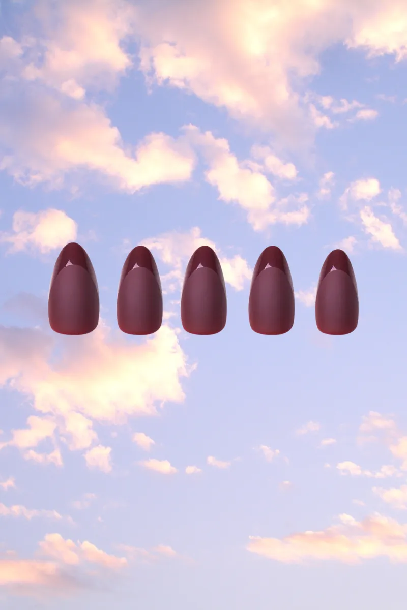 Merlot Press-On Nails sold by Mulberry and Grand product image thumbnail 2