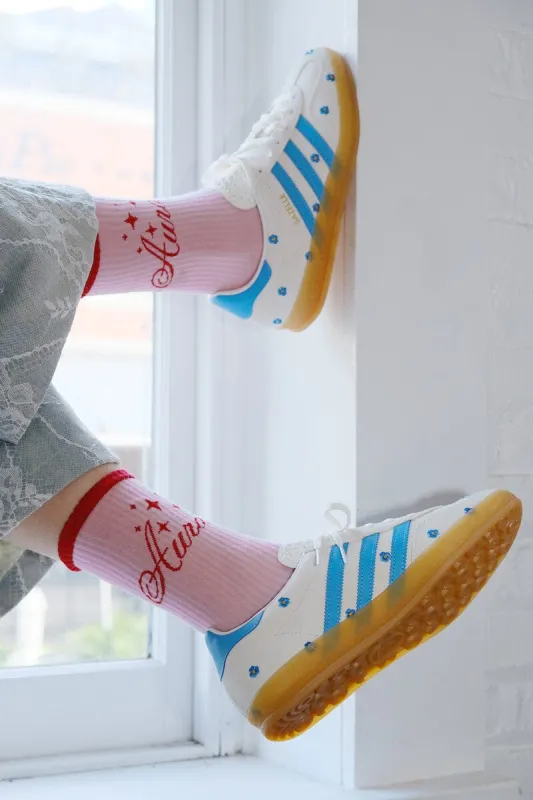 Aura Tube Socks sold by Mulberry and Grand