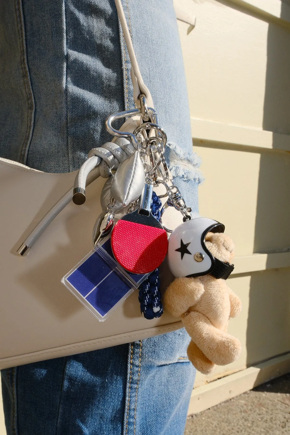 Table Tennis Teddy Bag Charm sold by Mulberry and Grand product image thumbnail 2