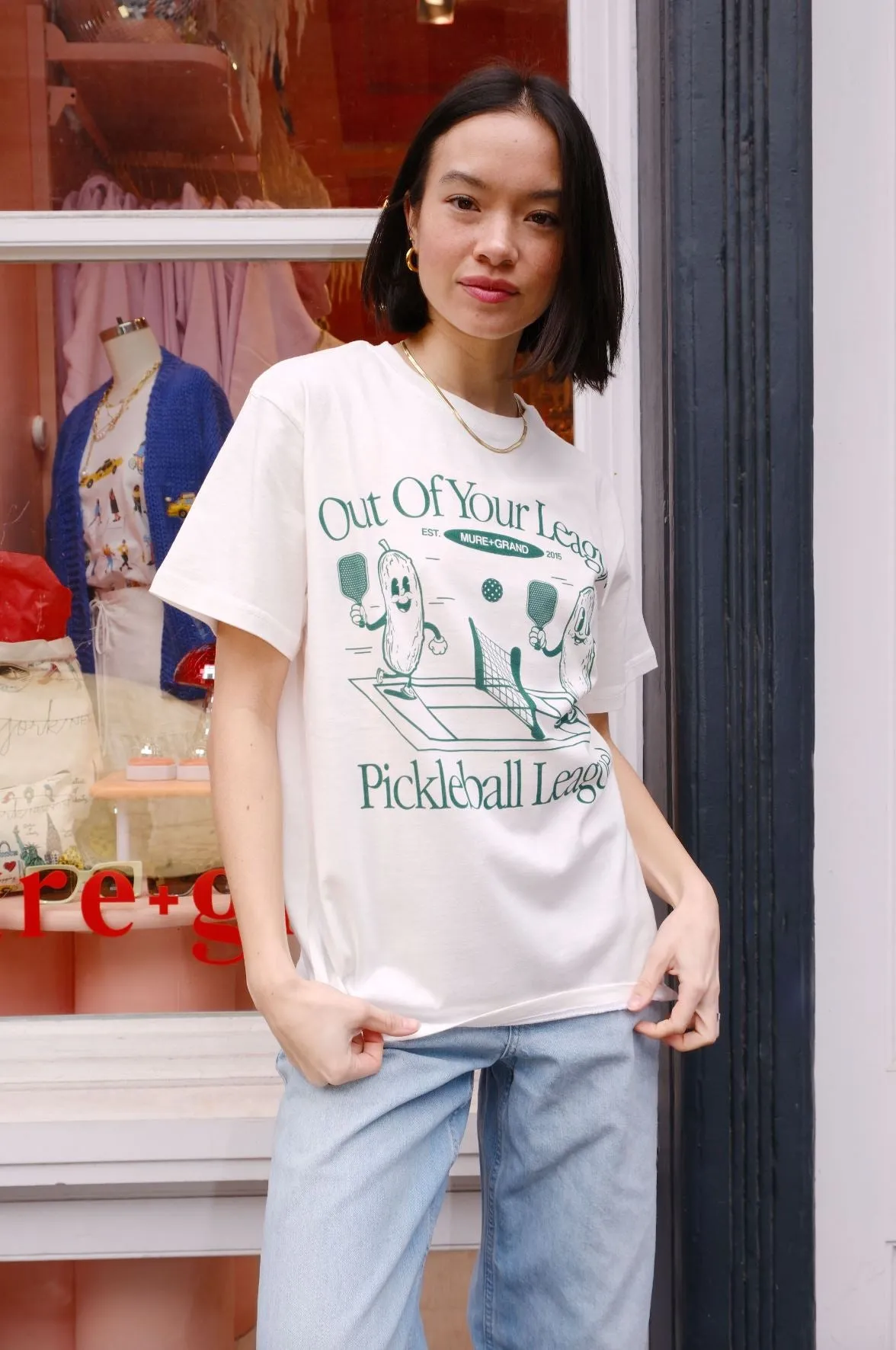 Pickleball League Graphic T-Shirt sold by Mulberry and Grand product image thumbnail 3
