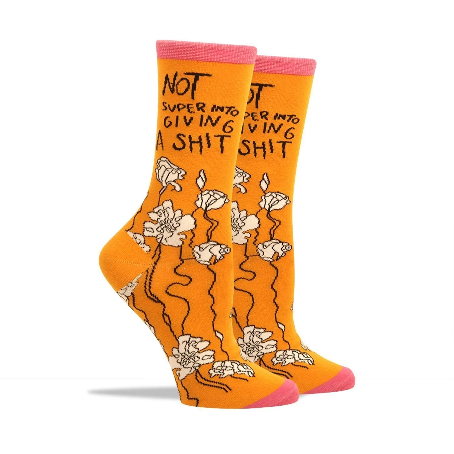 Not Super Into Giving A Shit Socks sold by Mulberry and Grand product image thumbnail 3