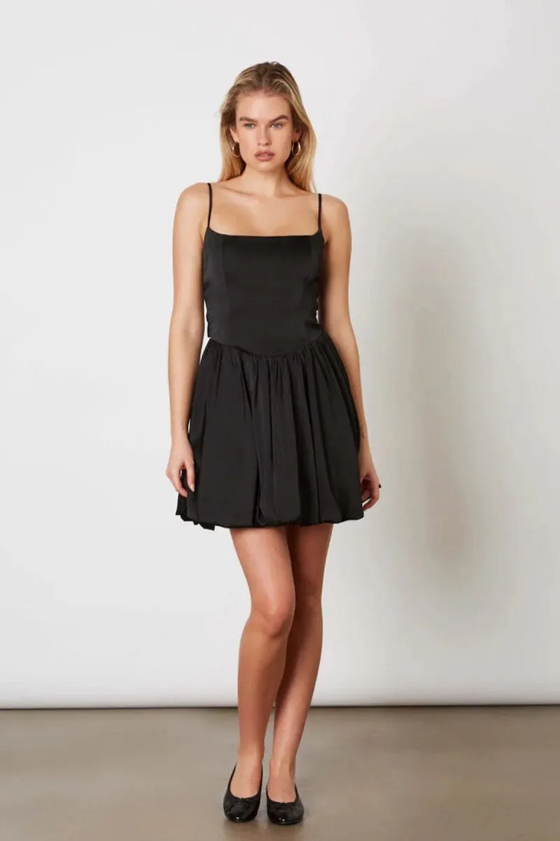 Norah Tie Back Bubble Mini Dress sold by Mulberry and Grand