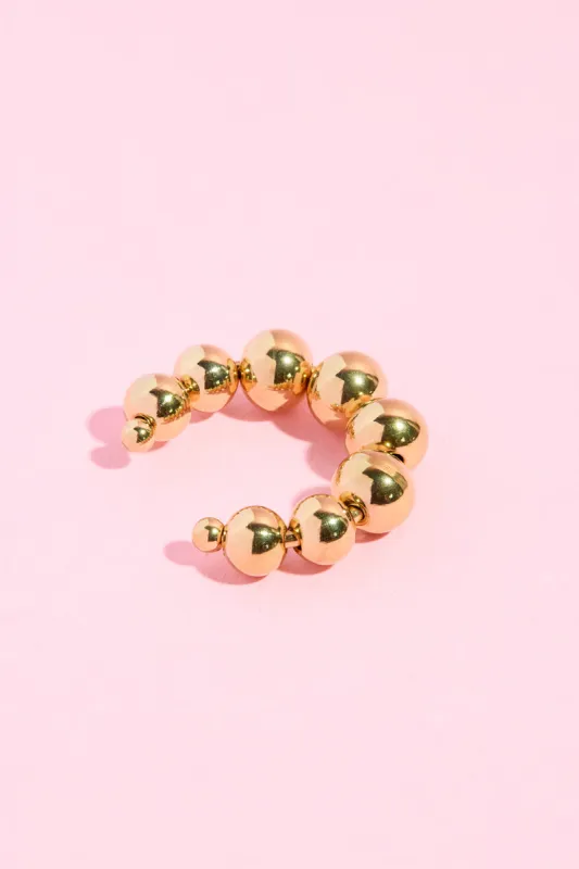 Ball Chain Ear Cuff sold by Mulberry and Grand