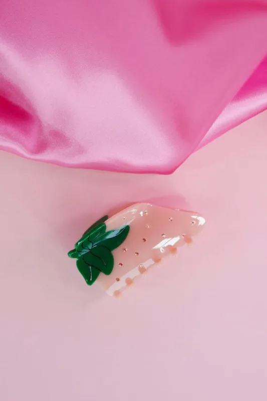 Strawberry Claw Clip sold by Mulberry and Grand