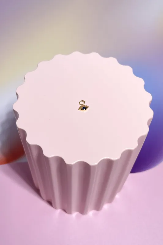 Evil Eye Sterling Silver Dangle Charm sold by Mulberry and Grand