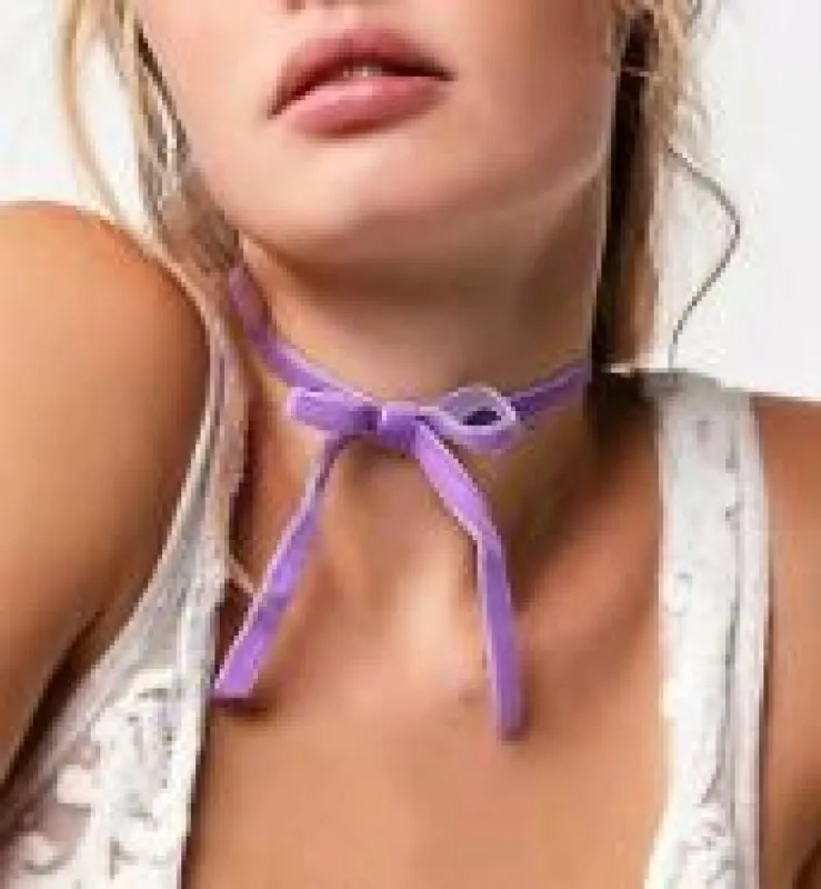 Louise Bow Necklace sold by Mulberry and Grand