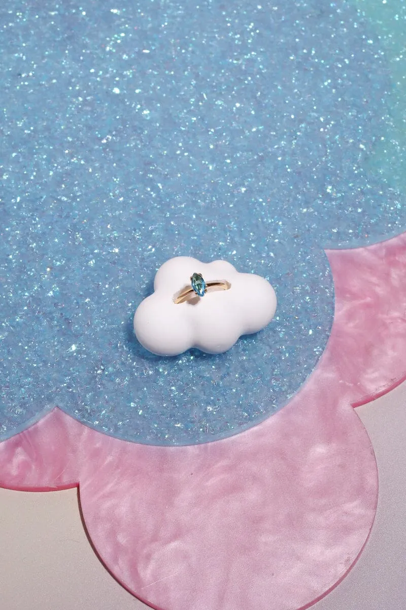 Shine Bright Midi Ring in Gold sold by Mulberry and Grand product image thumbnail 4