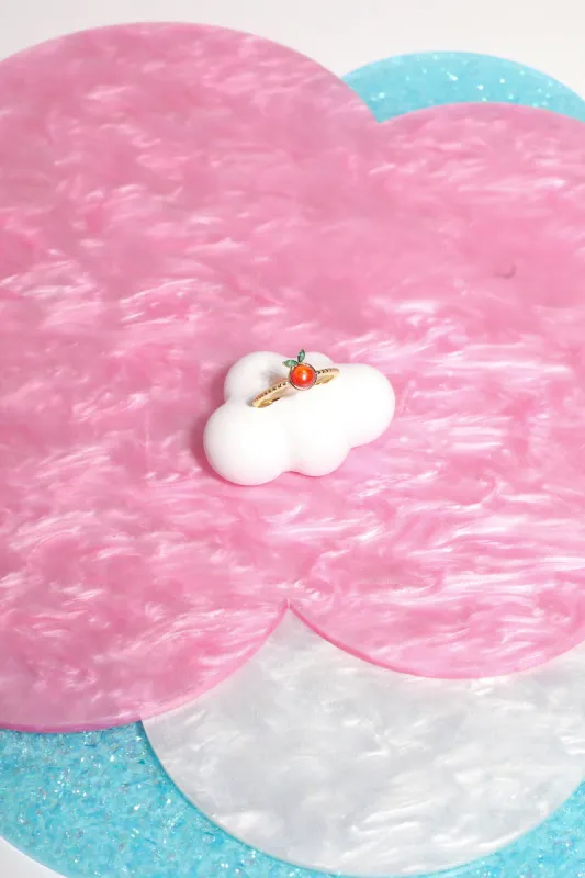 Orange You Cute Sterling Silver Ring sold by Mulberry and Grand