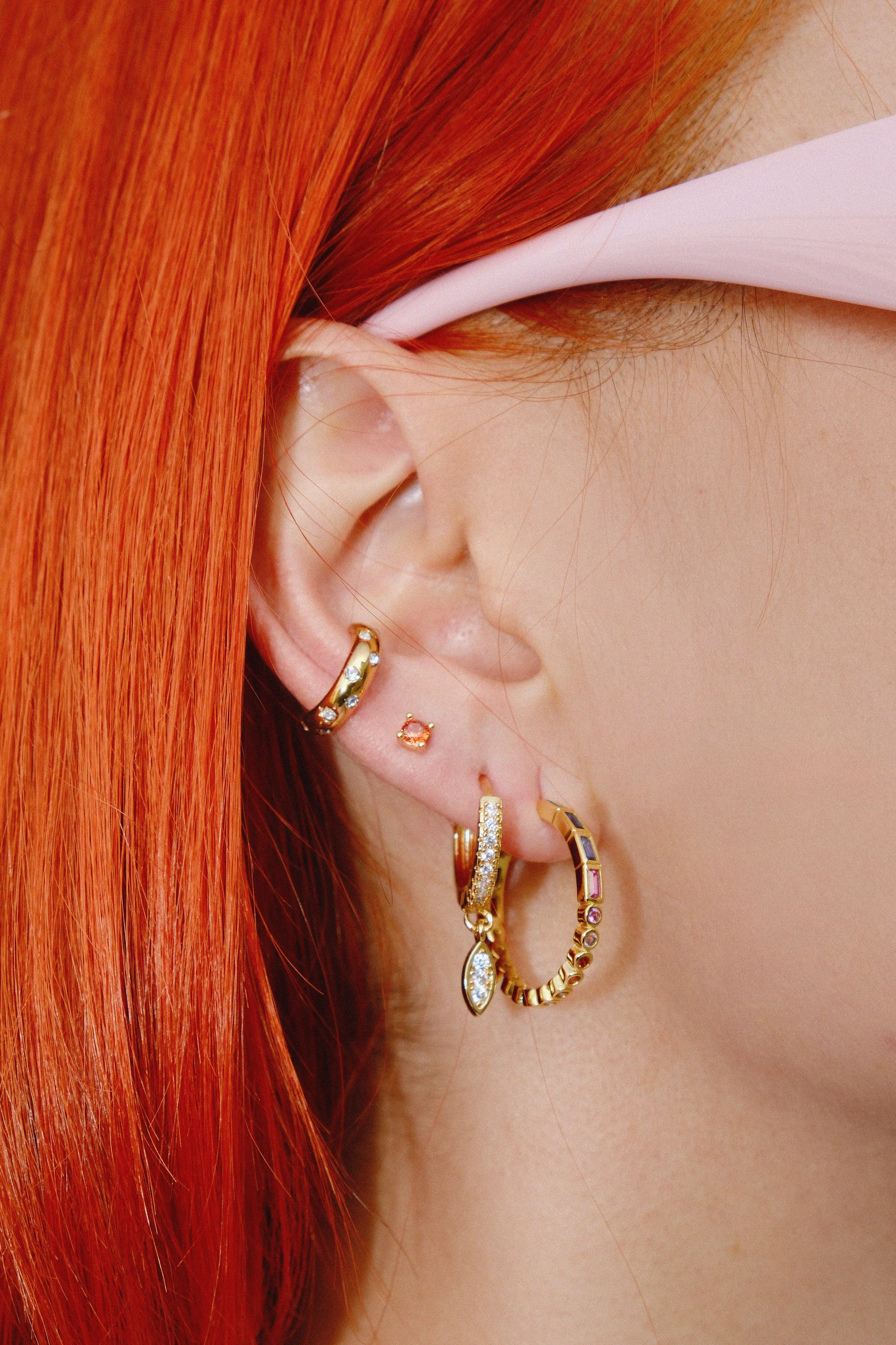 Protect Charm Dangle Earrings sold by Mulberry and Grand