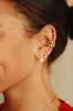 Princess Pink Heart Sterling Silver Stud Earring sold by Mulberry and Grand