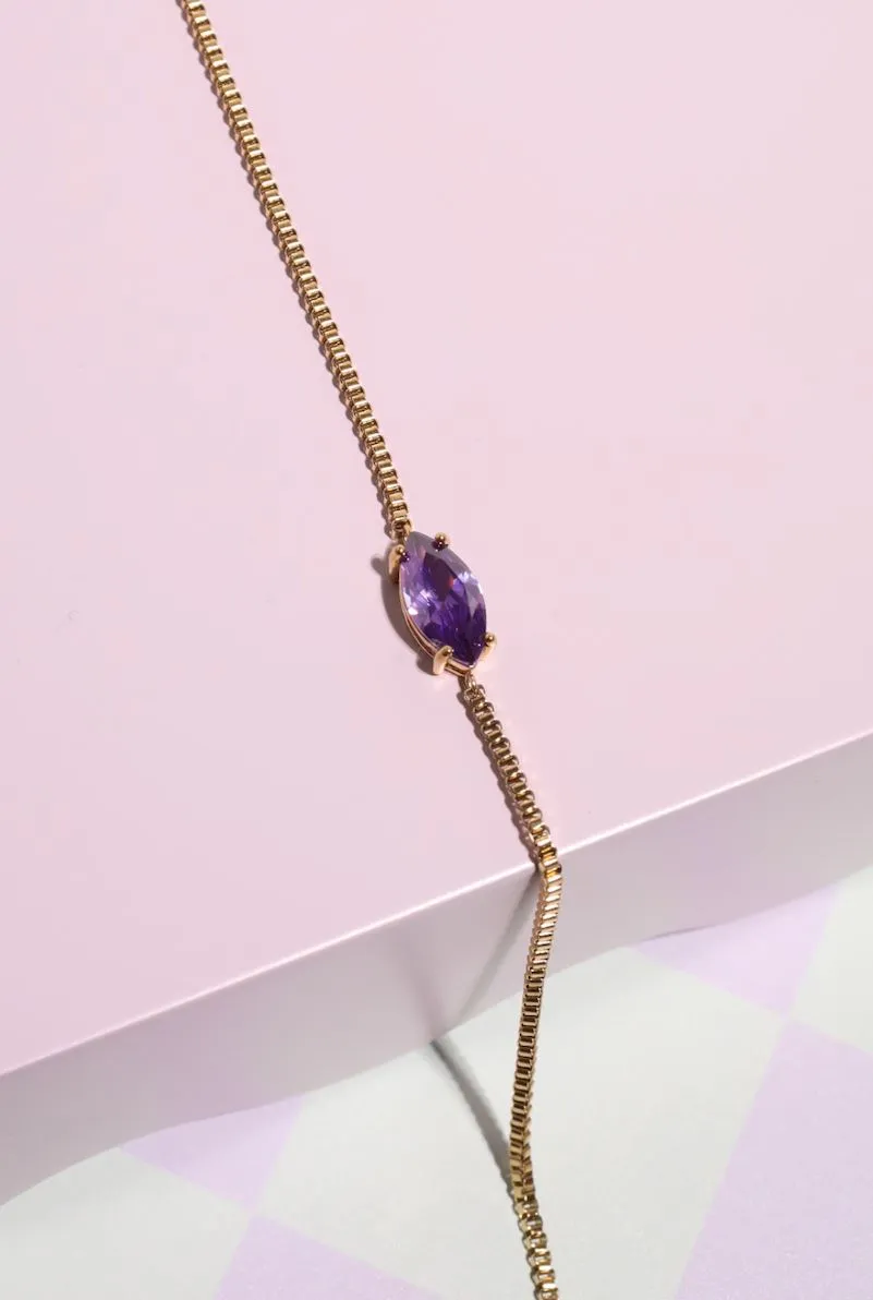 Crystal Anklet sold by Mulberry and Grand product image thumbnail 2