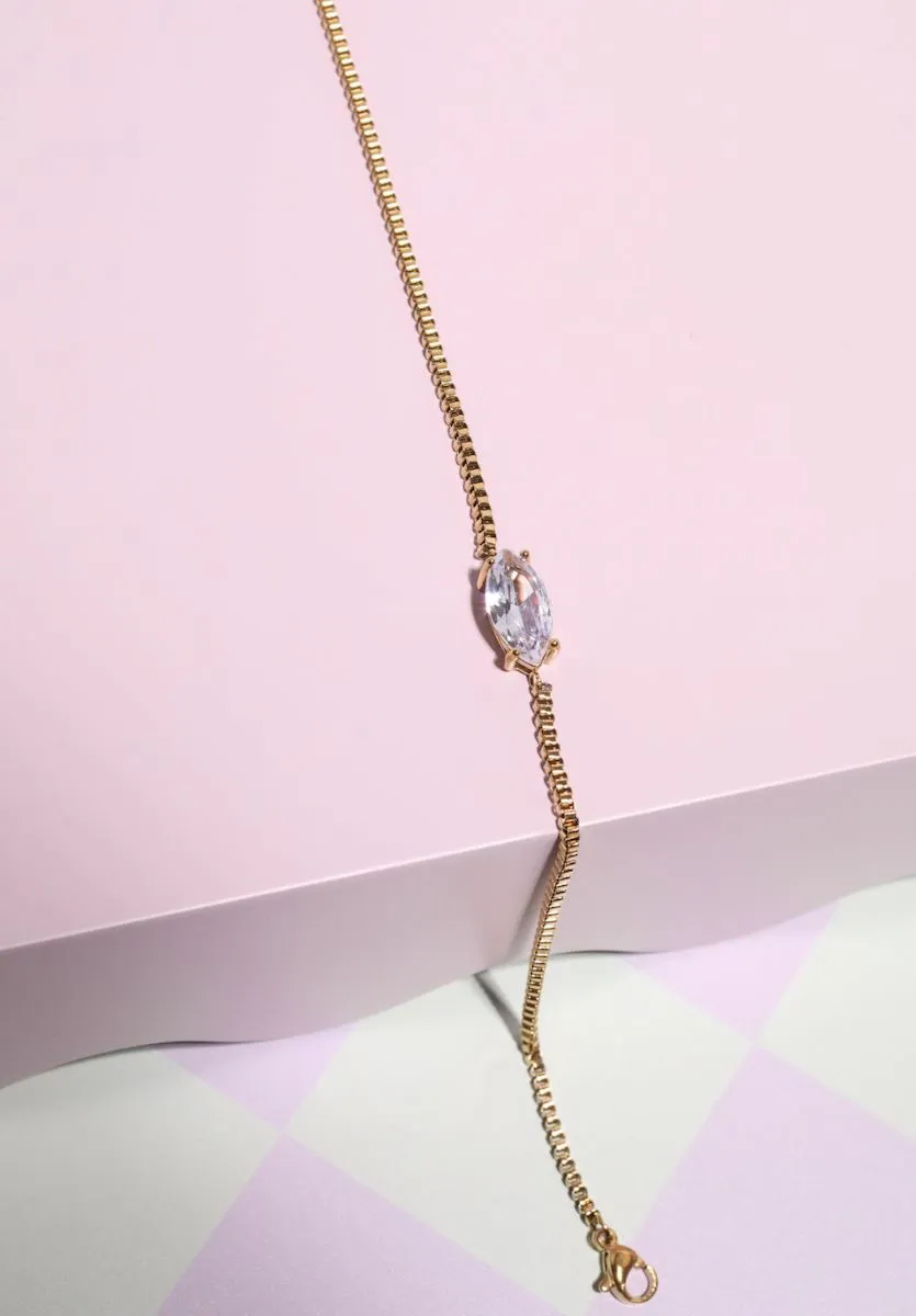 Crystal Anklet sold by Mulberry and Grand product image thumbnail 3