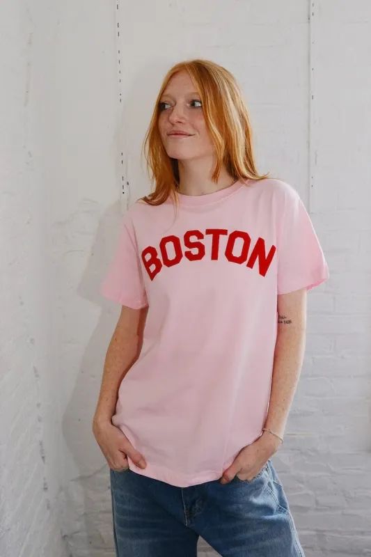 Boston Puff Graphic T-shirt sold by Mulberry and Grand