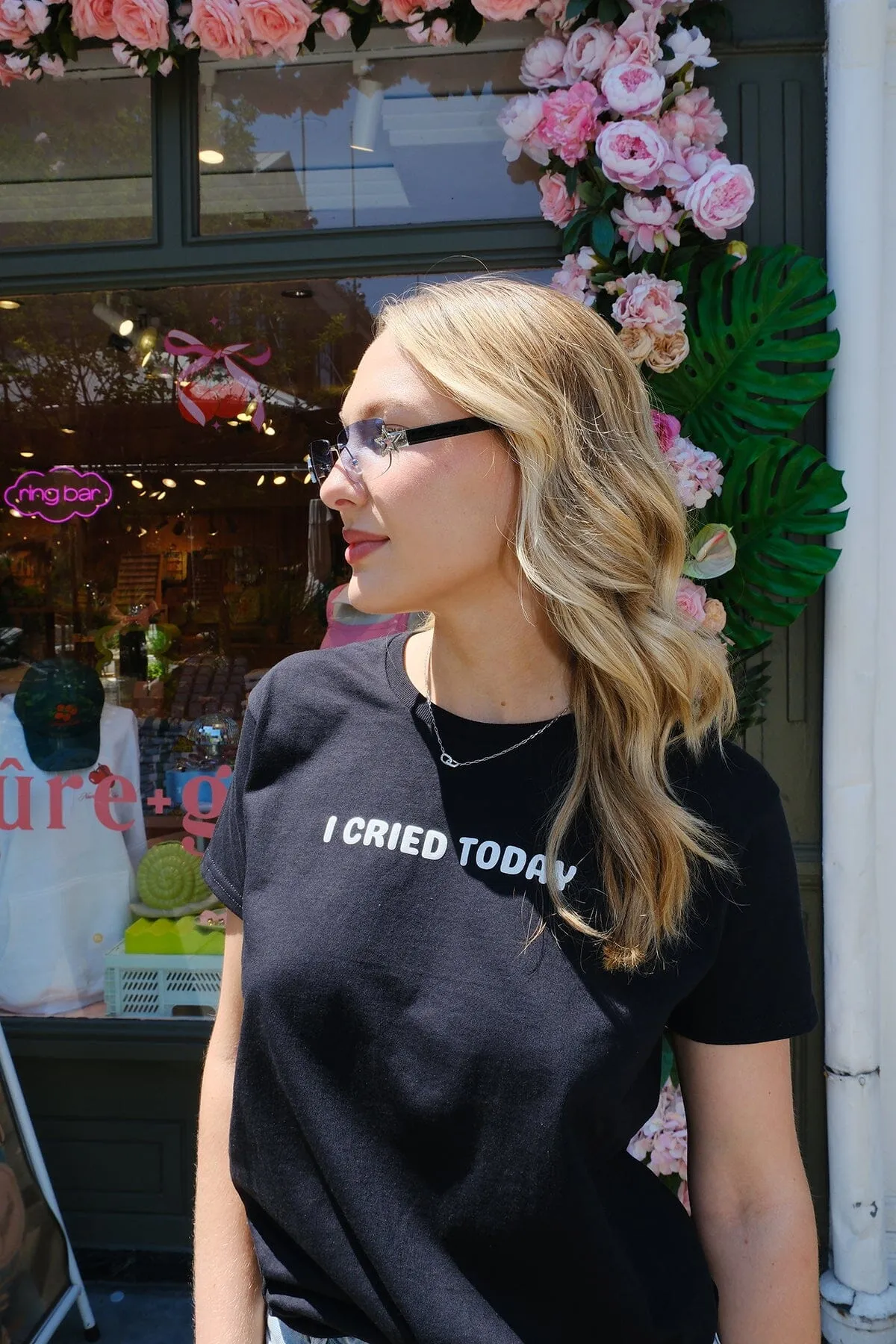 I Cried Today™ Puff Graphic T-Shirt sold by Mulberry and Grand product image thumbnail 5