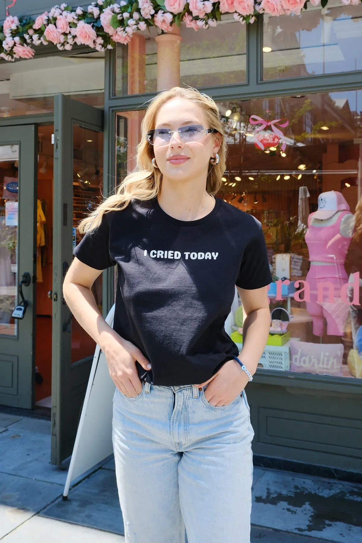 I Cried Today™ Puff Graphic T-Shirt sold by Mulberry and Grand product image thumbnail 4