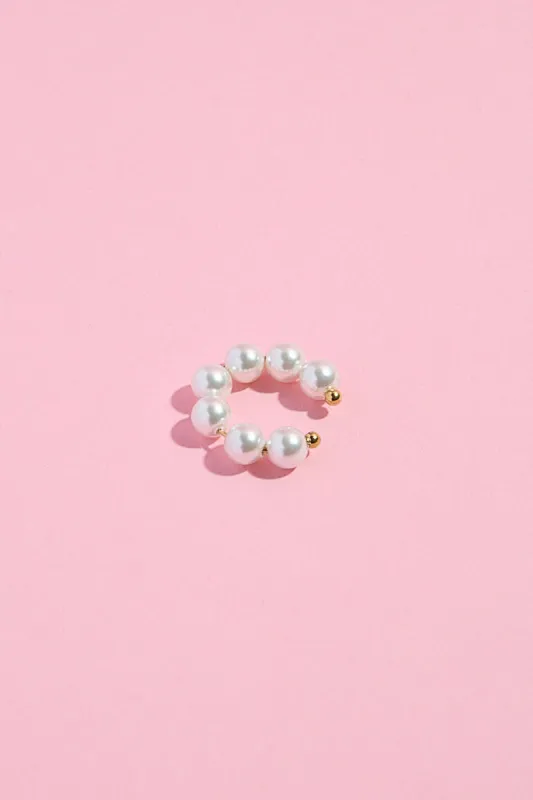 Pearl Magic Ear Cuff sold by Mulberry and Grand