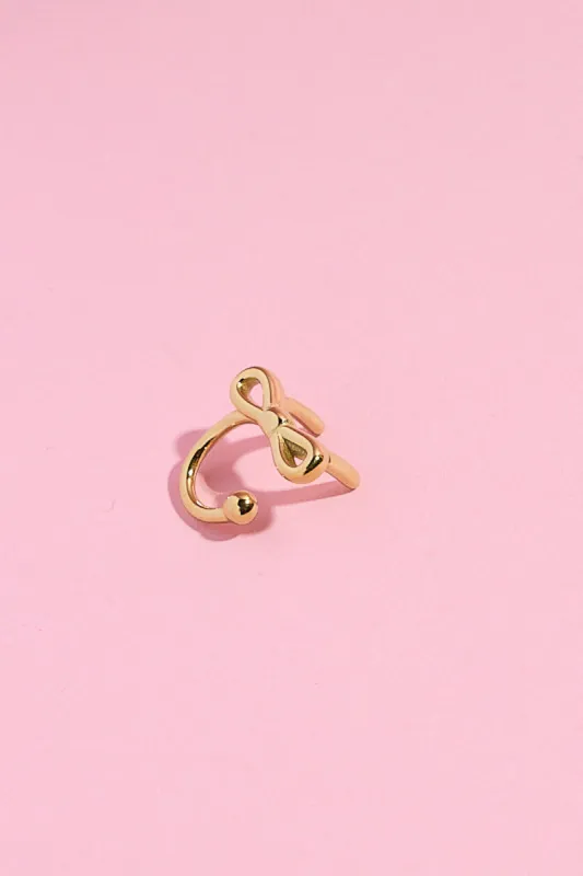 Sweet Bow Ear Cuff sold by Mulberry and Grand
